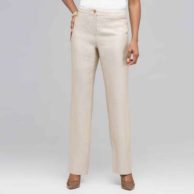 Classic 2 Button Pant., Chino & Ivory, medium