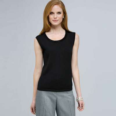 Beaded Shell., Black Multi, medium