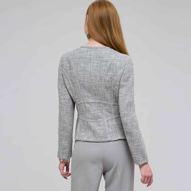 Zip Front Jacket, , large