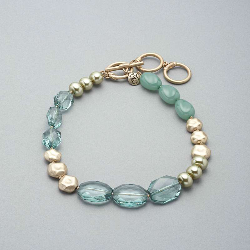 Green and Gold Necklace, , large