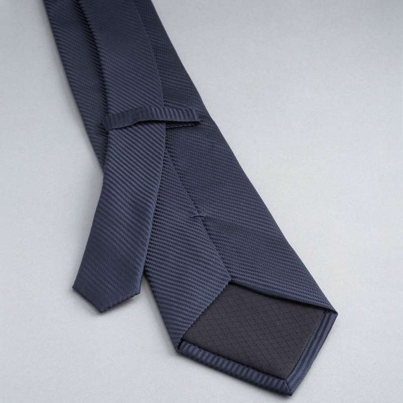 Solid Silk Tie, , large