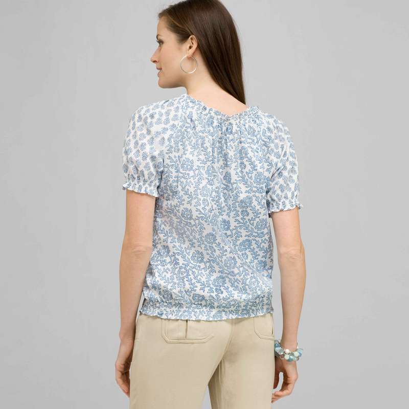 Short Sleeve Raglan Smock Shirt., , large
