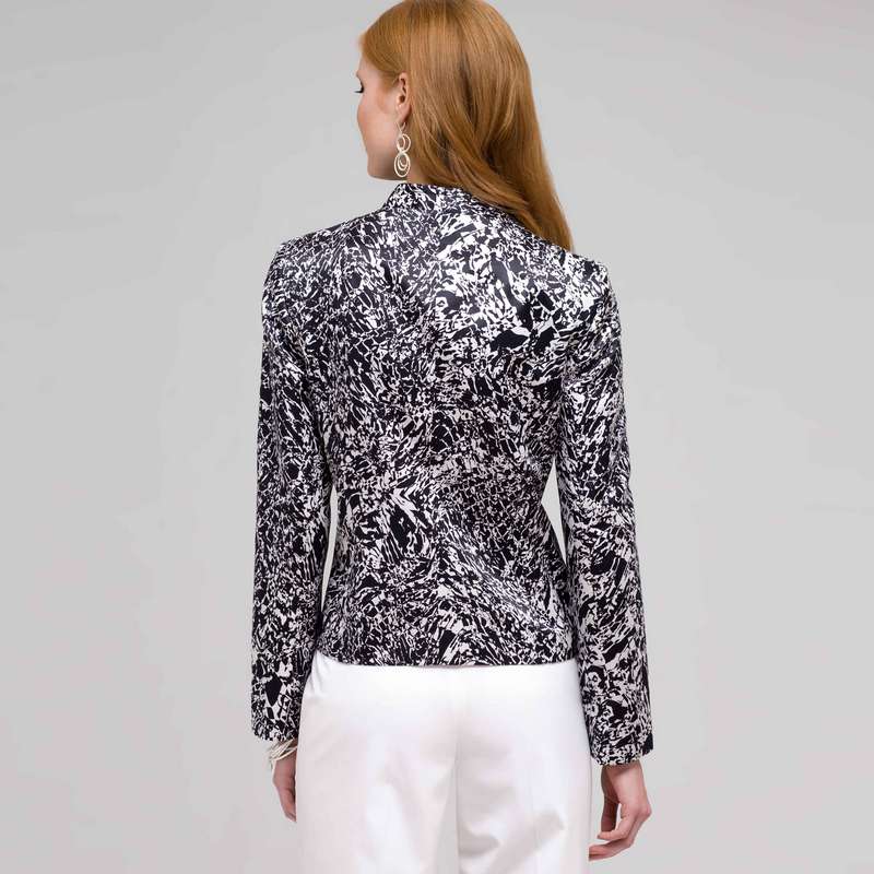 Flat Front Open Jacket, , large