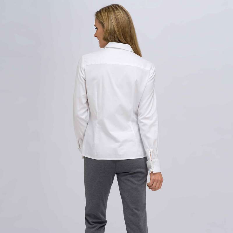 Long Sleeve Shirt With Twist Detail, , large